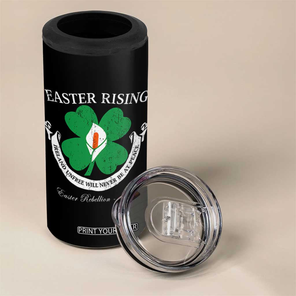 Easter Rising 4 in 1 Can Cooler Tumbler Ireland Unfree Will Never Be At Peace 1916 Irish Rebellions TS11 Print Your Wear