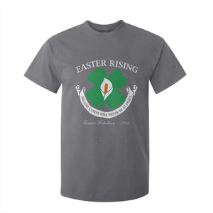 Easter Rising T Shirt For Kid Ireland Unfree Will Never Be At Peace 1916 Irish Rebellions TS11 Charcoal Print Your Wear