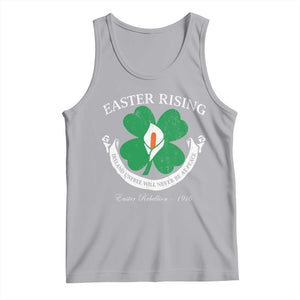 Easter Rising Tank Top Ireland Unfree Will Never Be At Peace 1916 Irish Rebellions TS11 Athletic Heather Print Your Wear