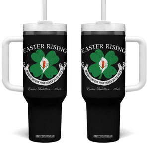 Easter Rising Tumbler With Handle Ireland Unfree Will Never Be At Peace 1916 Irish Rebellions TS11 One Size: 40 oz Black Print Your Wear