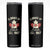 Elbows Up Canada EST 1867 Skinny Tumbler True North Strong and Free Proud Canadian Maple Leaf TS11 Black Print Your Wear