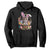 Funny Easter Day Cat Bunny Ears Egg Basket Hoodie TS11 Black Print Your Wear