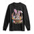 Funny Easter Day Cat Bunny Ears Egg Basket Long Sleeve Shirt TS11 Black Print Your Wear