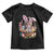 Funny Easter Day Cat Bunny Ears Egg Basket Toddler T Shirt TS11 Black Print Your Wear
