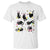 Funny Black Cat With Bunny Eggs Easter Day T Shirt TS11 White Print Your Wear