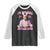Funny Easter Day Trump Raglan Shirt I'm Just Here For The Deviled Eggs Bunny Ears TS11 Black White Print Your Wear
