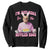Funny Easter Day Trump Sweatshirt I'm Just Here For The Deviled Eggs Bunny Ears TS11 Black Print Your Wear