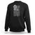 Fourth Of July Western Country Sweatshirt Howdy American Flag Cowboy Texas Rodeo Cow Skull TS11 Black Print Your Wear