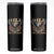 Funny 4th Of July DILF Damn I Love Freedom Skinny Tumbler Bald Eagle American Flag TS11 Black Print Your Wear