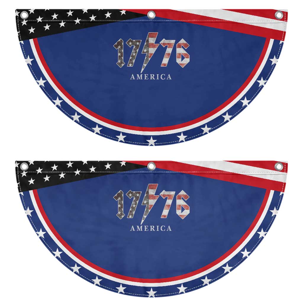 4th Of July 1776 America Classic Rock Patriotic Fan Flag Vintage American Flag