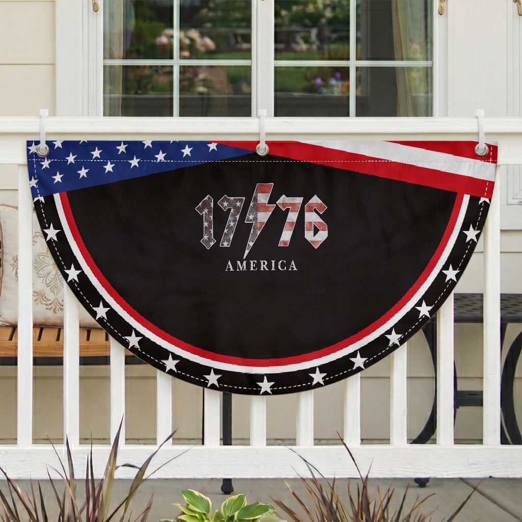 4th Of July 1776 America Classic Rock Patriotic Fan Flag Vintage American Flag