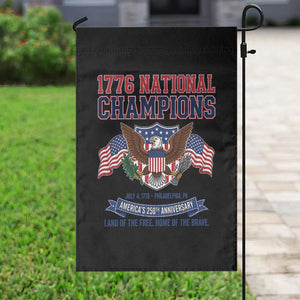1776 National Champions 250th Anniversary USA Garden Flag Land Of The Free Home Of The Brave TS11 Print Your Wear