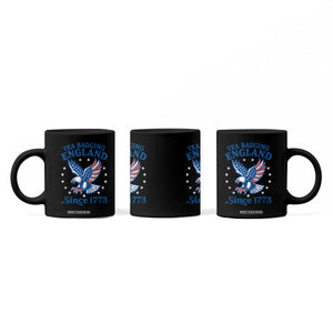 Tea Bagging England Since 1773 Coffee Mug Patriotic Eagle 4th of July