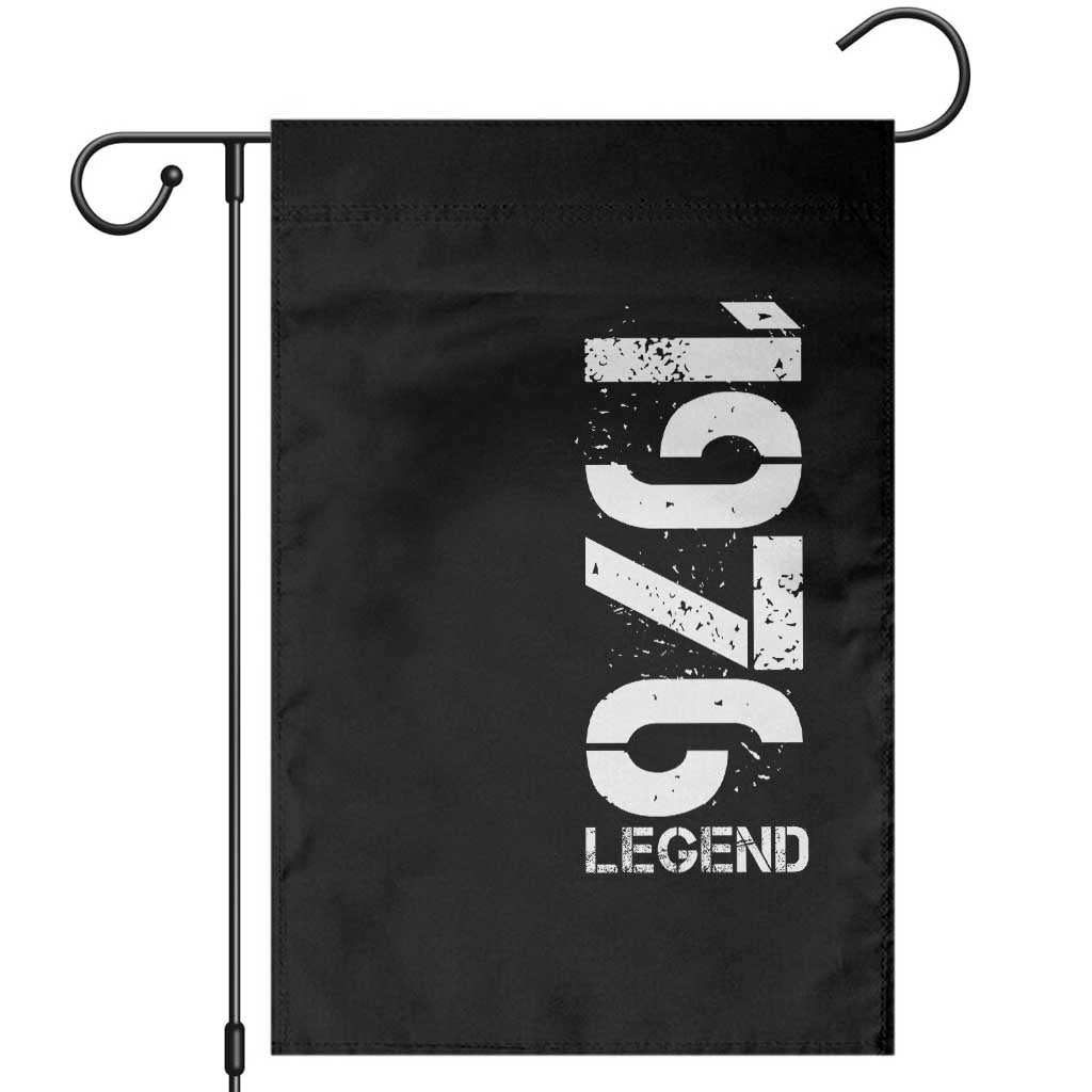 Vintage 1976 Legend Garden Flag 50th Birthday Gifts Special Milestone