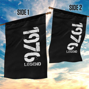 Vintage 1976 Legend Garden Flag 50th Birthday Gifts Special Milestone