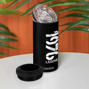 Vintage 1976 Legend 4 in 1 Can Cooler Tumbler 50th Birthday Gifts Special Milestone