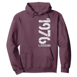 Vintage 1976 Legend Hoodie 50th Birthday Gifts Special Milestone