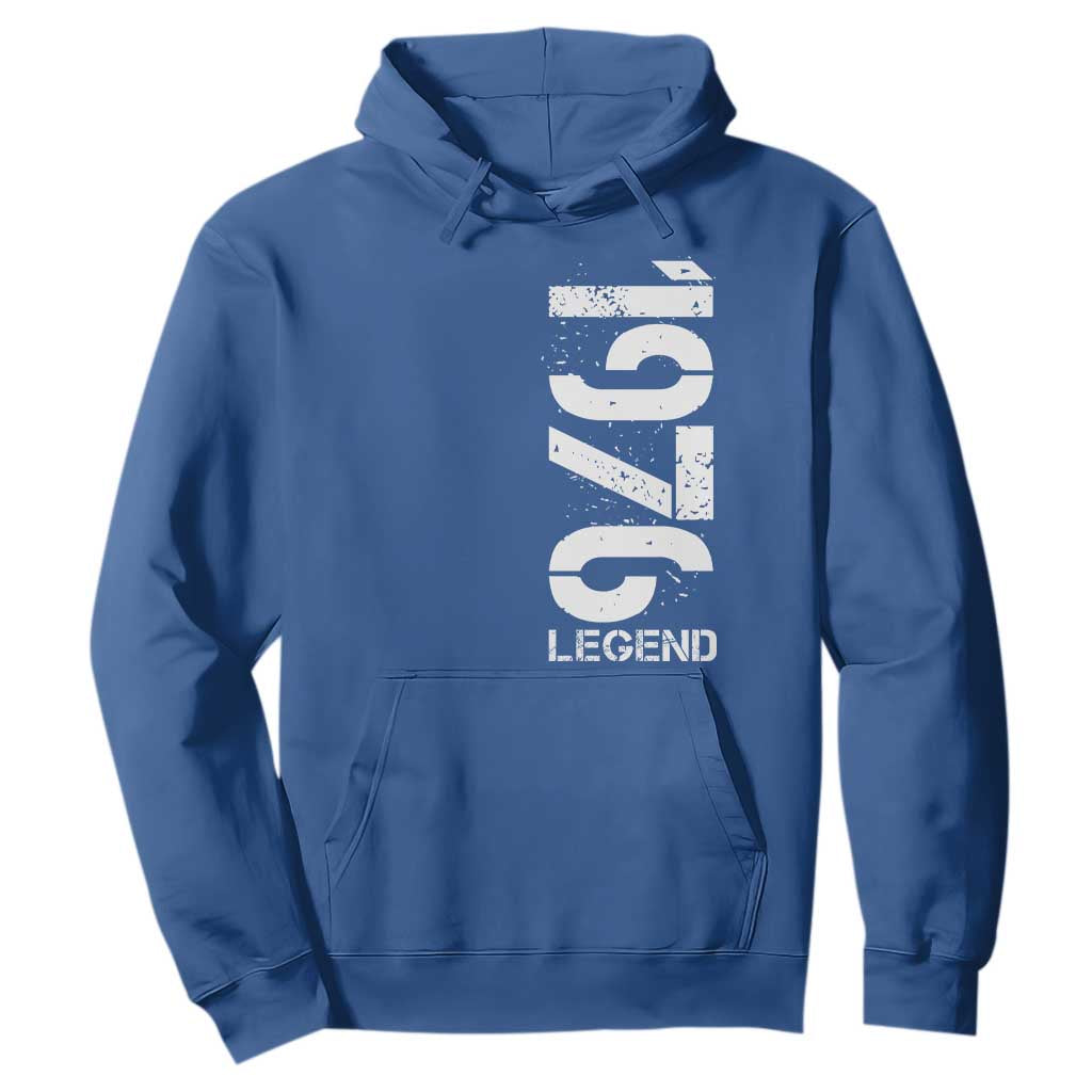 Vintage 1976 Legend Hoodie 50th Birthday Gifts Special Milestone