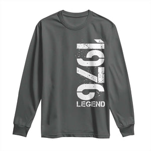 Vintage 1976 Legend Long Sleeve Shirt 50th Birthday Gifts Special Milestone