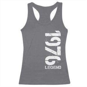 Vintage 1976 Legend Racerback Tank Top 50th Birthday Gifts Special Milestone