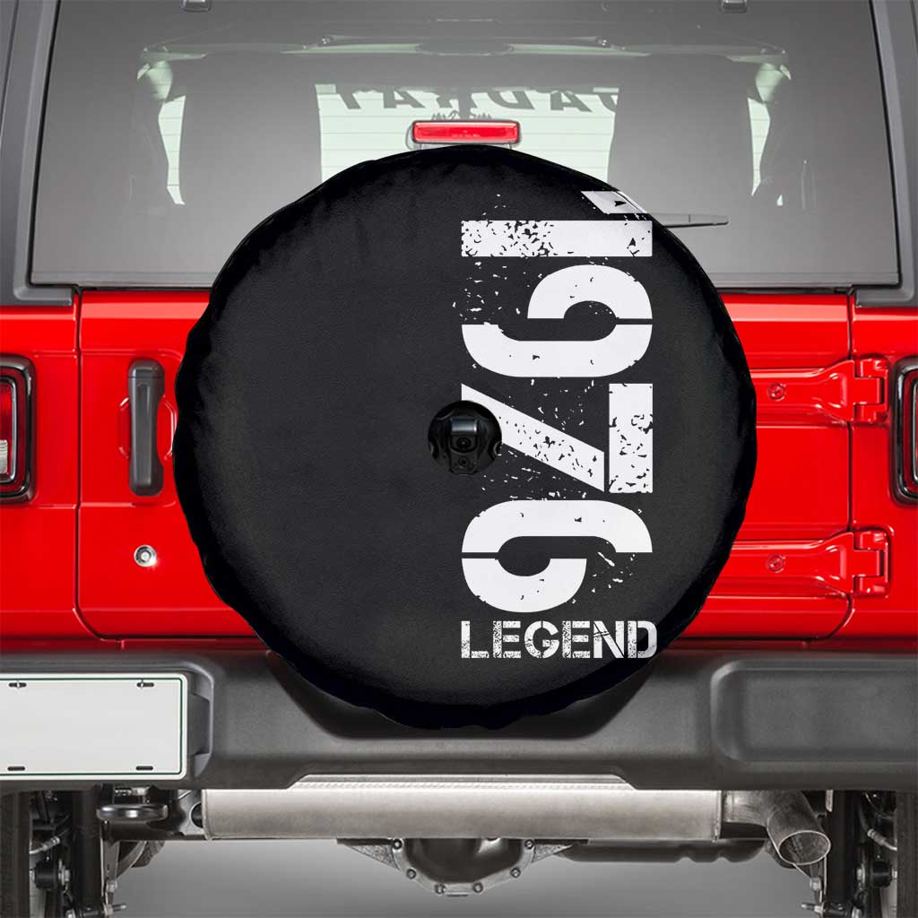 Vintage 1976 Legend Spare Tire Cover 50th Birthday Gifts Special Milestone TS11 Black Print Your Wear