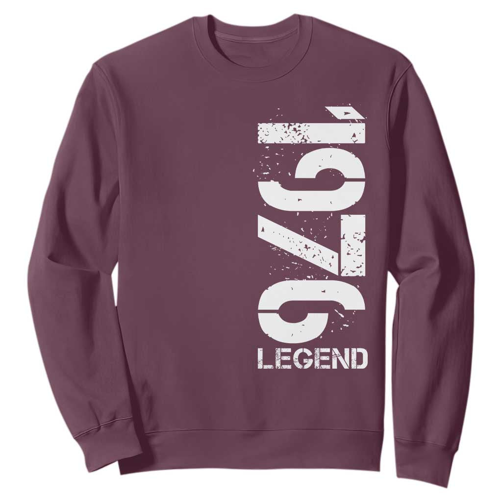 Vintage 1976 Legend Sweatshirt 50th Birthday Gifts Special Milestone