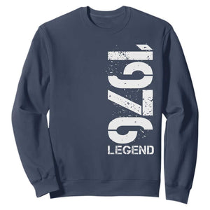 Vintage 1976 Legend Sweatshirt 50th Birthday Gifts Special Milestone