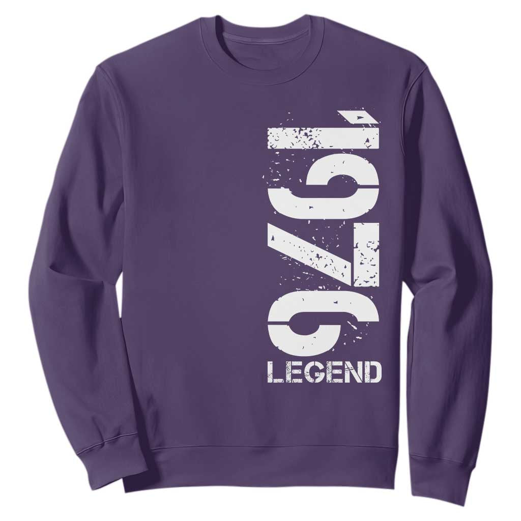 Vintage 1976 Legend Sweatshirt 50th Birthday Gifts Special Milestone