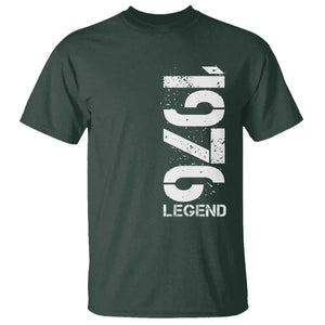 Vintage 1976 Legend T Shirt 50th Birthday Gifts Special Milestone