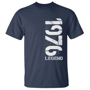 Vintage 1976 Legend T Shirt 50th Birthday Gifts Special Milestone