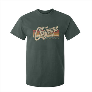 Cheyenne Wyoming Pride Retro Vintage WY State T Shirt For Kid