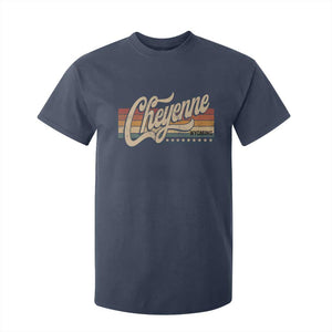 Cheyenne Wyoming Pride Retro Vintage WY State T Shirt For Kid
