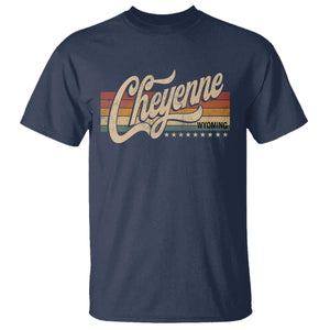 Cheyenne Wyoming Pride Retro Vintage WY State T Shirt