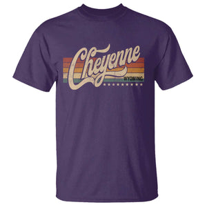 Cheyenne Wyoming Pride Retro Vintage WY State T Shirt