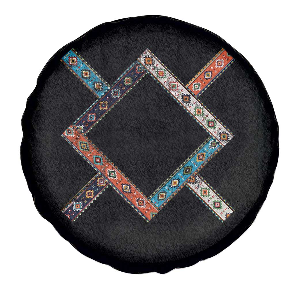 Northern Cheyenne Tribe Flag Montana Tribal Pattern Spare Tire Cover TS11 Print Your Wear