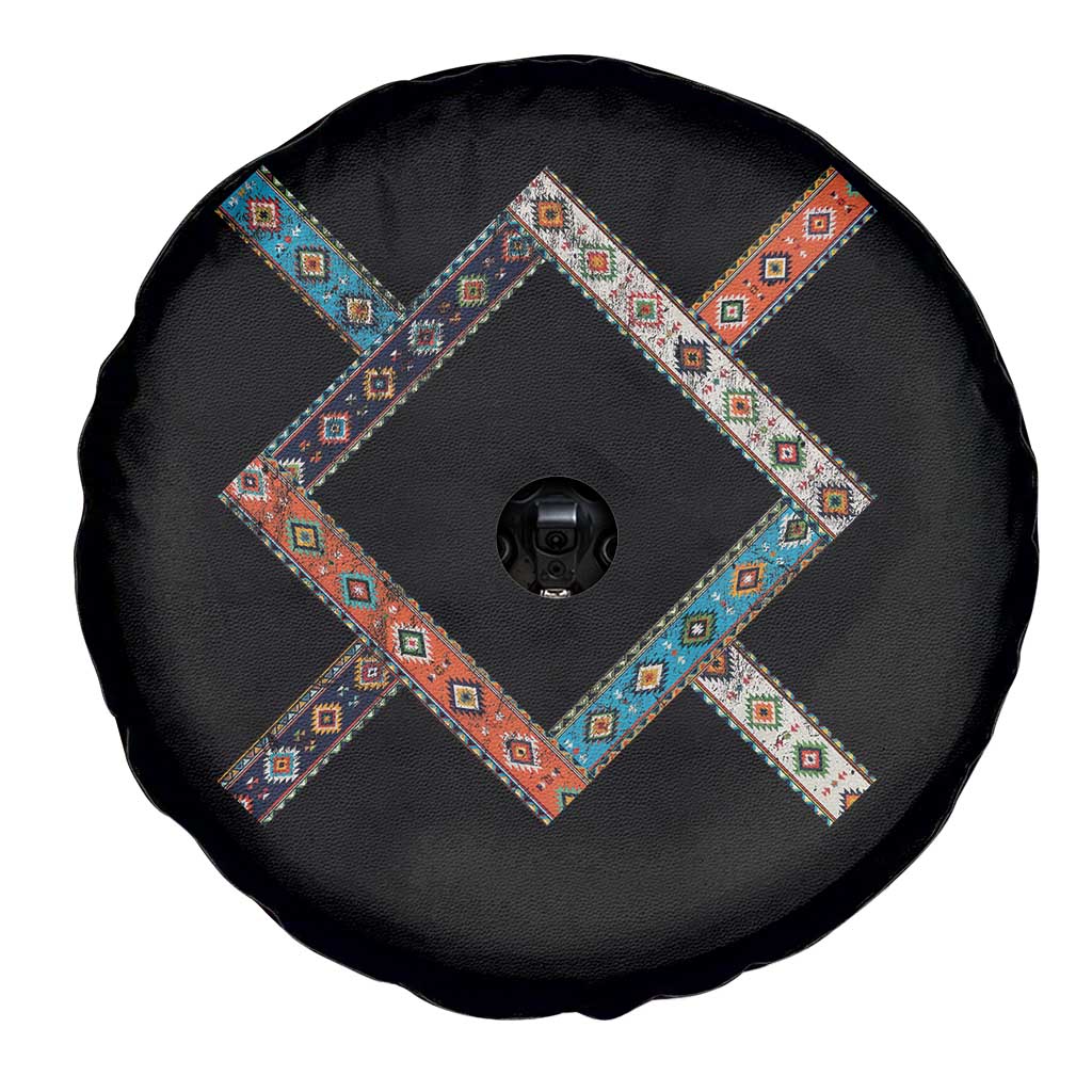 Northern Cheyenne Tribe Flag Montana Tribal Pattern Spare Tire Cover TS11 Print Your Wear