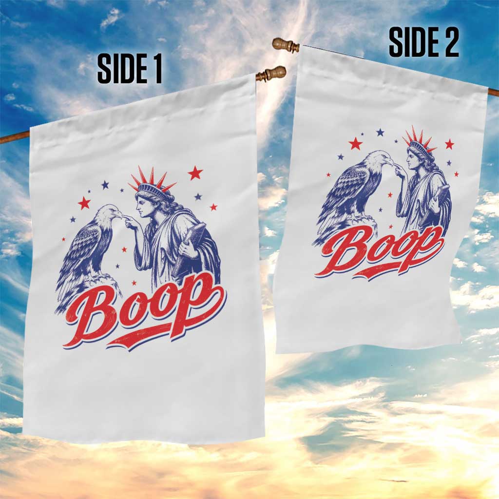 Boop Statue of Liberty and Eagle 4th of July Garden Flag