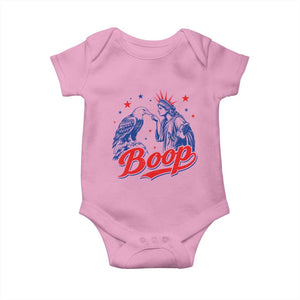 Boop Statue of Liberty and Eagle 4th of July Baby Onesie
