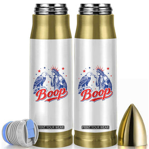 Boop Statue of Liberty and Eagle 4th of July Bullet Tumbler TS11 White Print Your Wear
