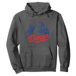 Boop Statue of Liberty and Eagle 4th of July Hoodie
