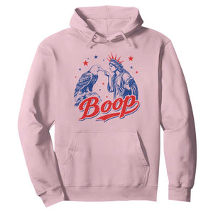 Boop Statue of Liberty and Eagle 4th of July Hoodie