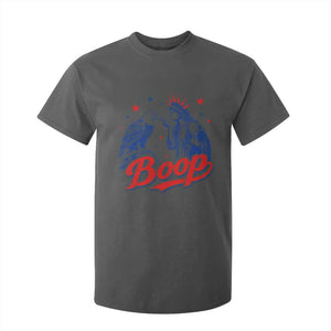 Boop Statue of Liberty and Eagle 4th of July T Shirt For Kid