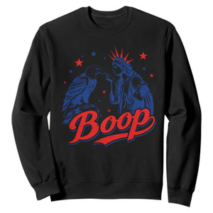 Boop Statue of Liberty and Eagle 4th of July Sweatshirt