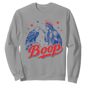 Boop Statue of Liberty and Eagle 4th of July Sweatshirt