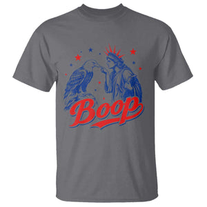 Boop Statue of Liberty and Eagle 4th of July T Shirt