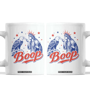 Boop Statue of Liberty and Eagle 4th of July Coffee Mug