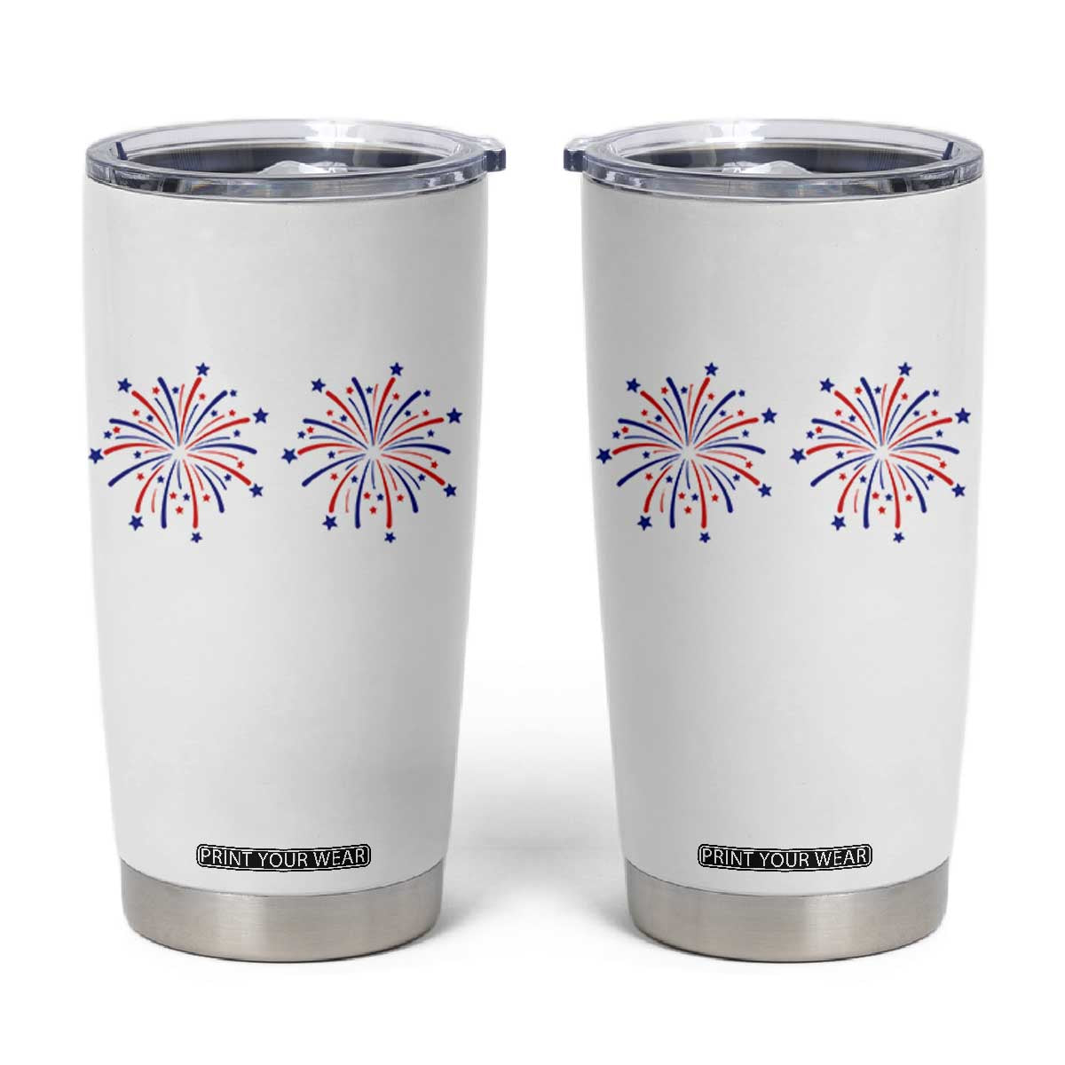 Funny Fireworks 4th of July Adult Humor Tumbler Cup Just Here for The Fireworks