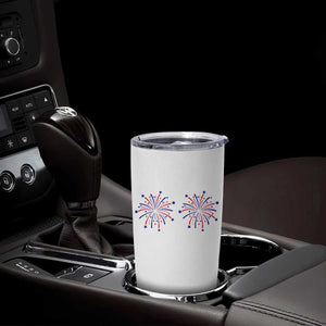 Funny Fireworks 4th of July Adult Humor Tumbler Cup Just Here for The Fireworks