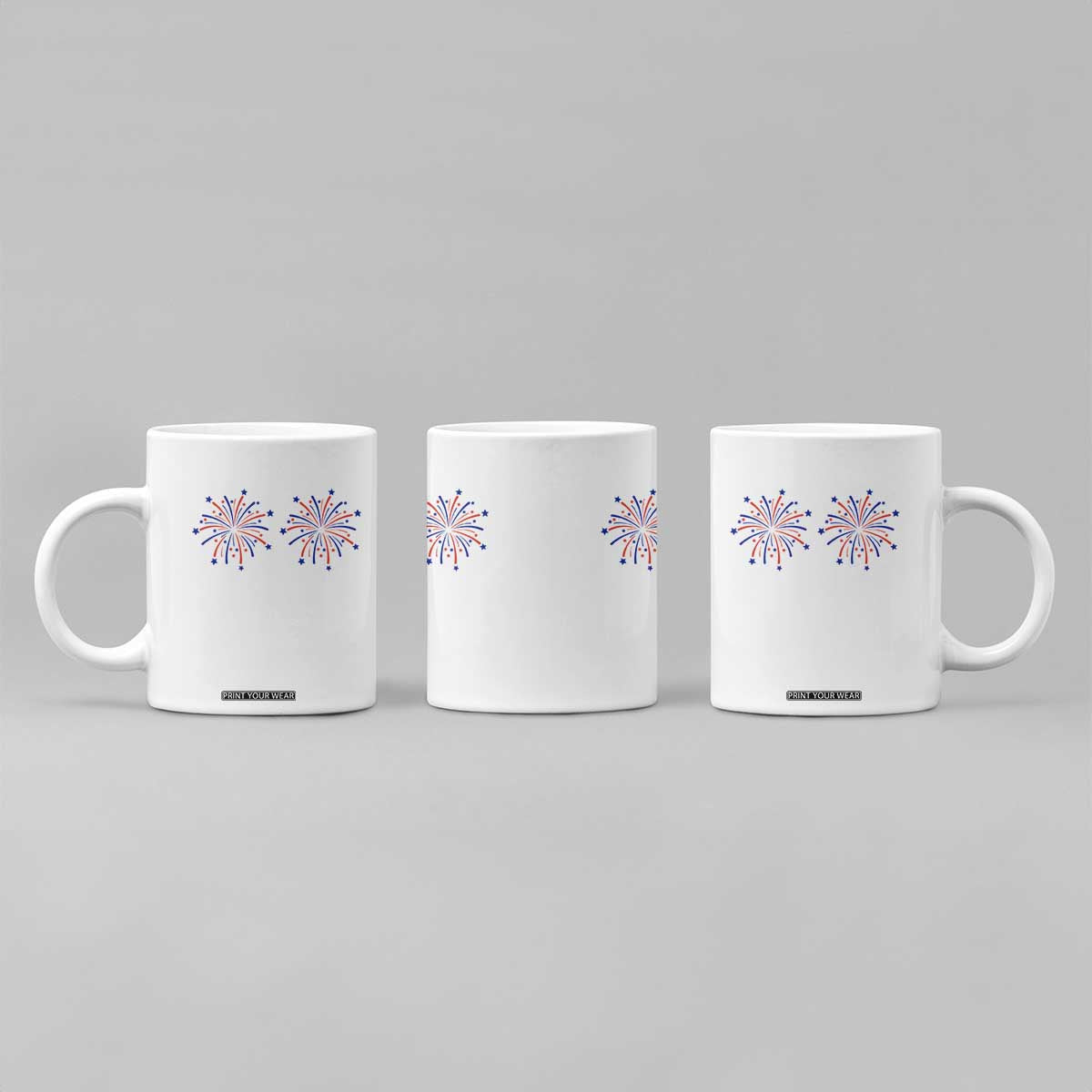 Funny Fireworks 4th of July Adult Humor Coffee Mug Just Here for The Fireworks