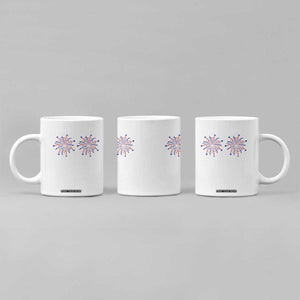 Funny Fireworks 4th of July Adult Humor Coffee Mug Just Here for The Fireworks